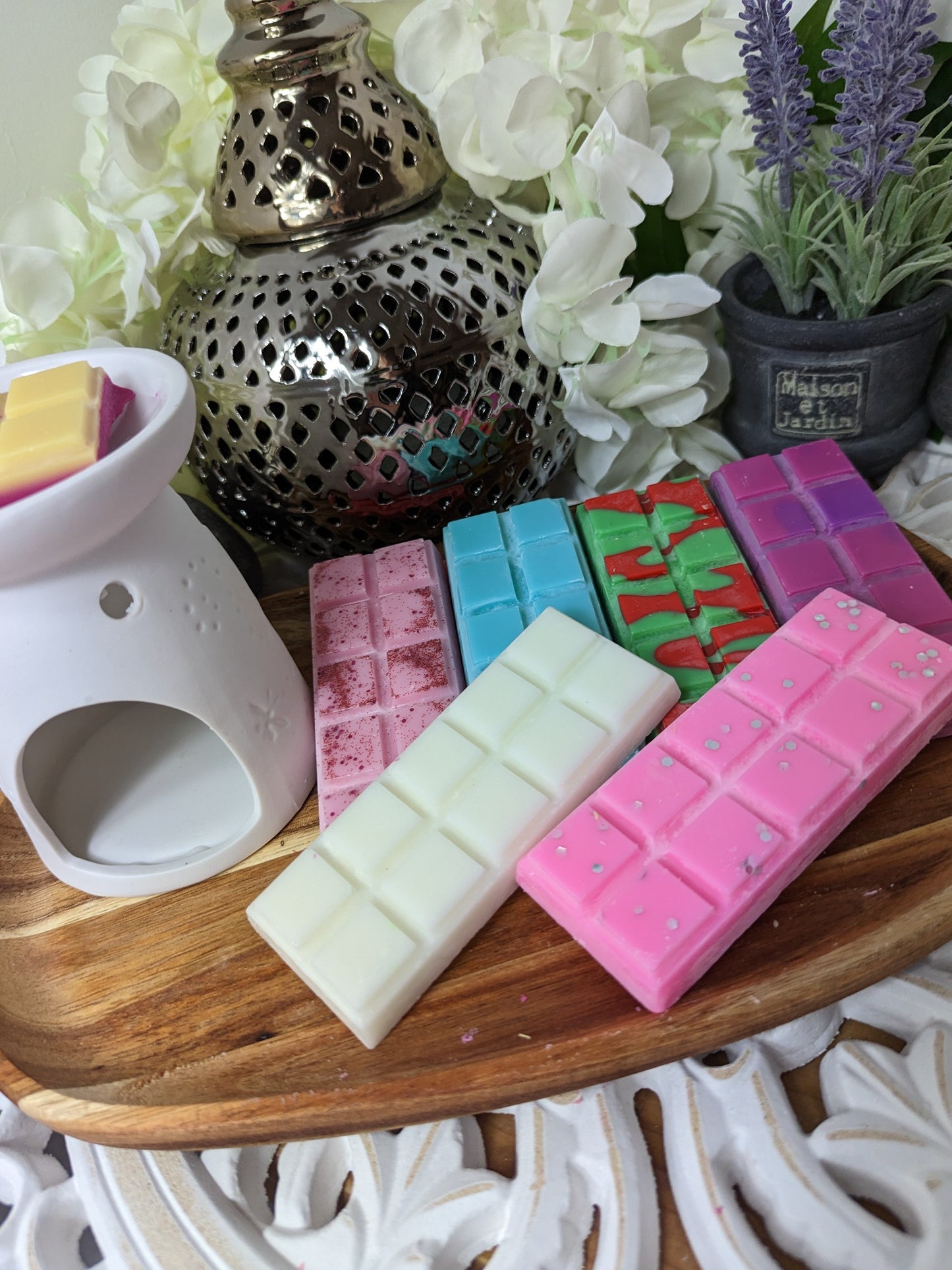 Naturally Bright Wax Melts - Wax Melt Snap Bar