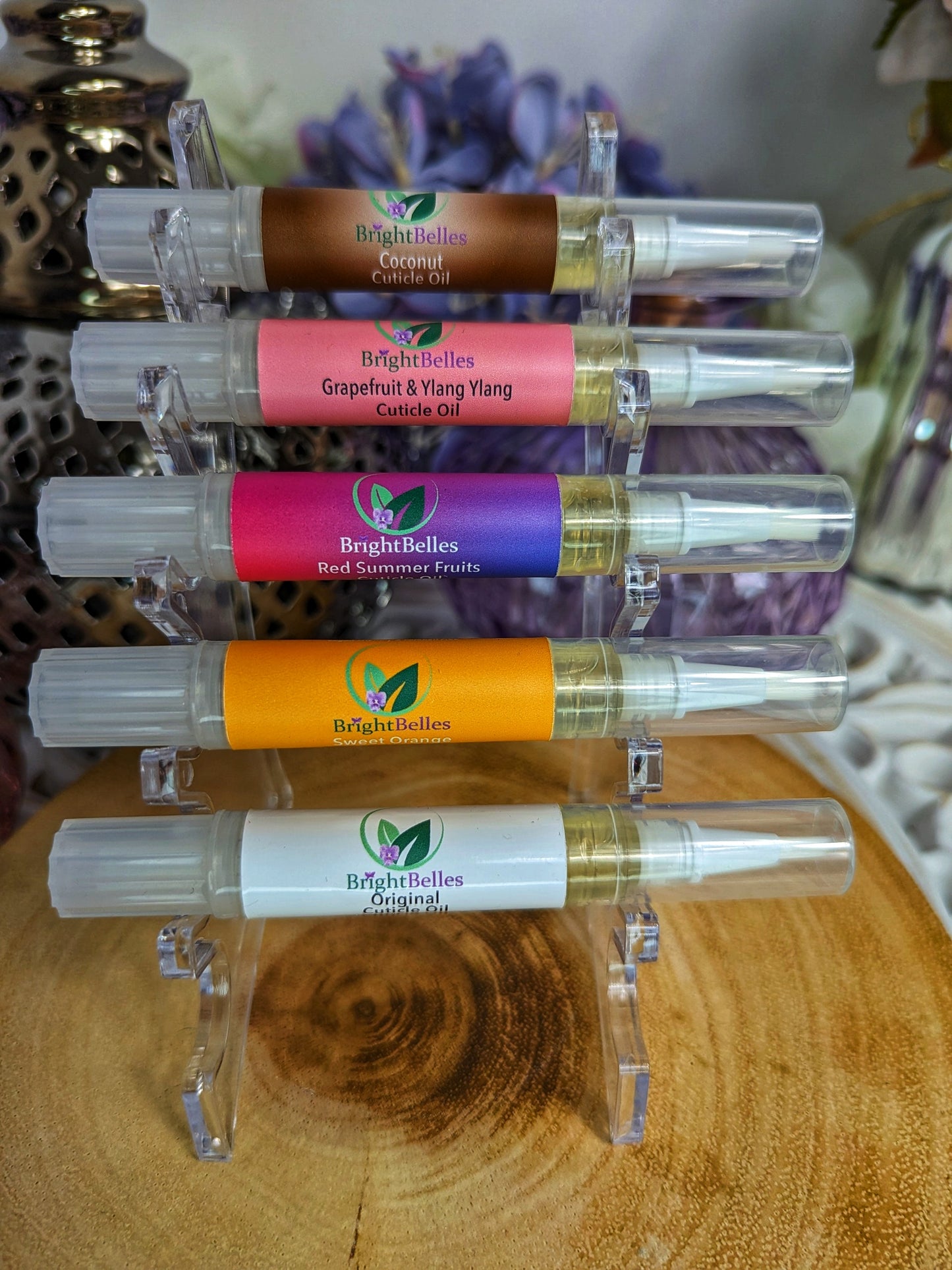 Bright Belles - Cuticle Oil Pen - The Full Set - All 5 Fragrances